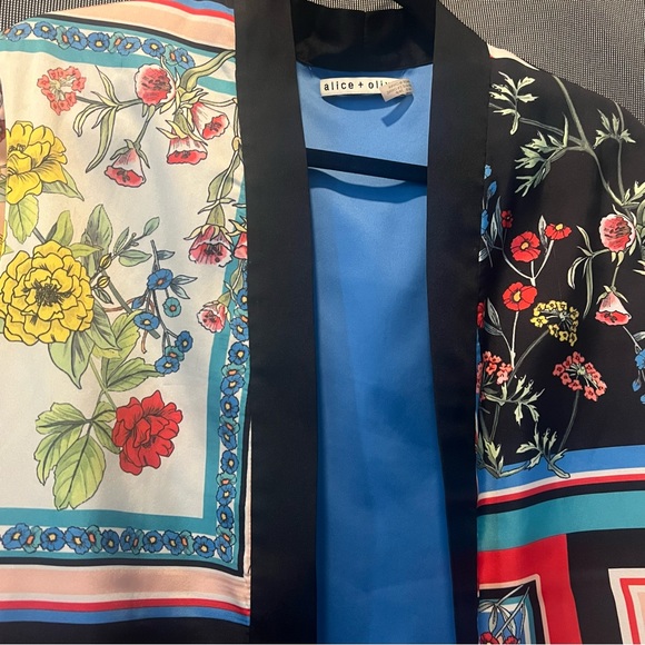 Koko Patchwork Print Open Front Jacket - Picture 14 of 16